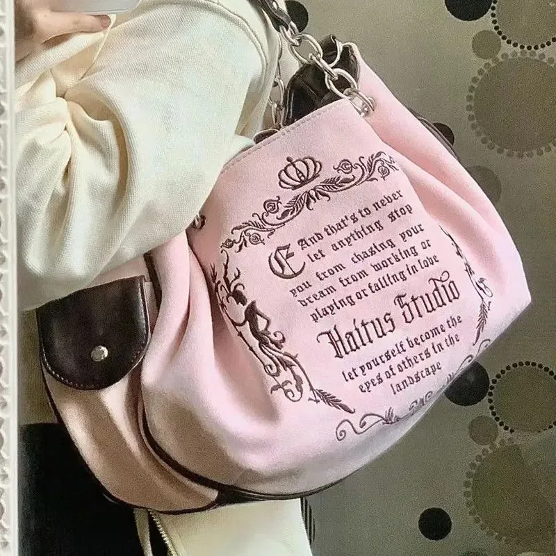TIAASTAP City Bag Y2k Vintage handtas voor dames, middelgroot met veel vakken, damesschoudertas, hobo bag, leren tas, handtassen, grote schoudertas, zwart