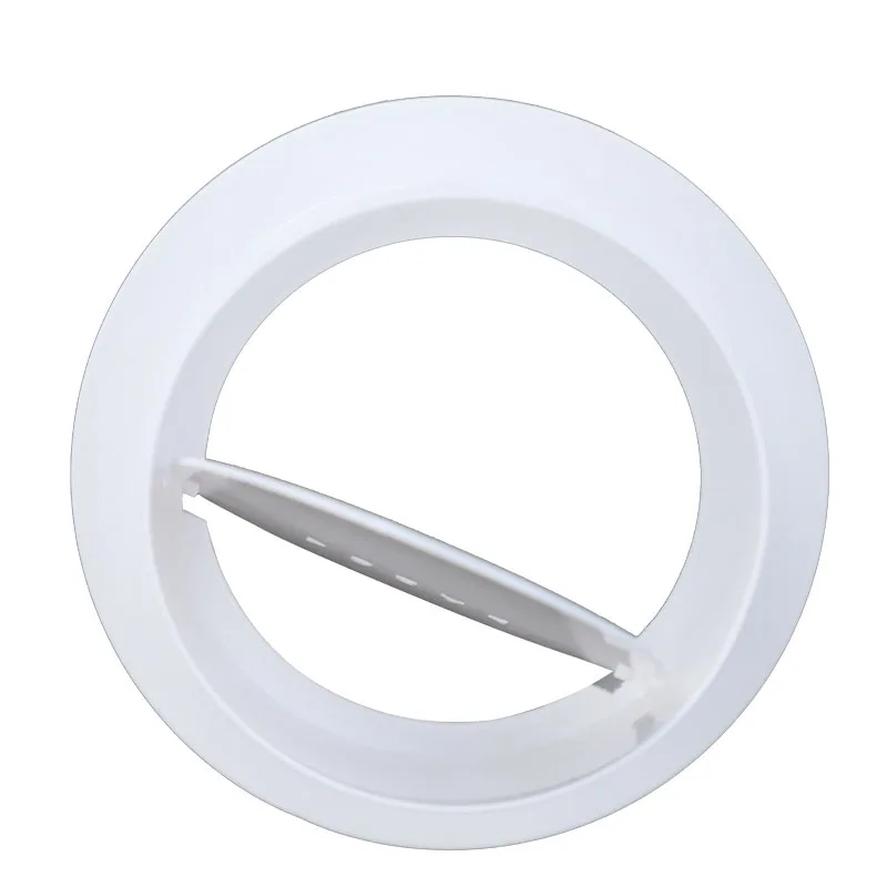Anti Backflow Válvula wc Retorno Air Baffle Ventilação Buraco Parede do Teto Gama Hood e Válvula de Retenção de Combustão
