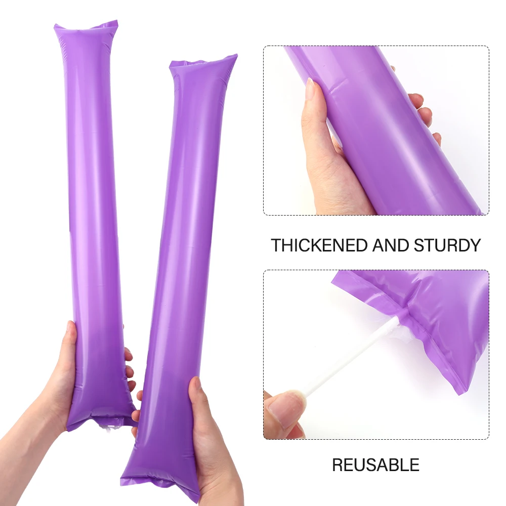 Bastoncini Gonfiabili Da Tifo - 20 Pezzi - Per Eventi Sportivi E Feste - Foto 8