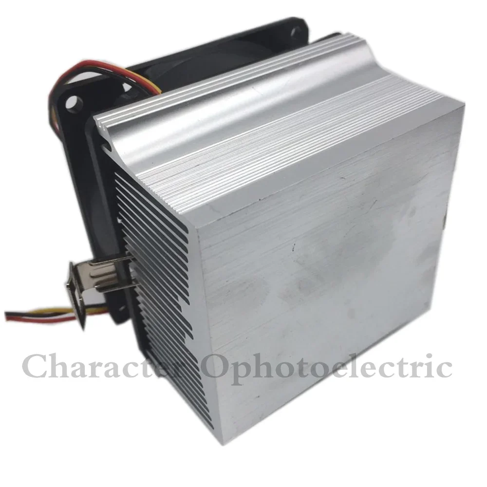 2PCS Aluminium Heat Sink Cooling 12V Fan 20W 50W 100W LED chip High Power Led Light