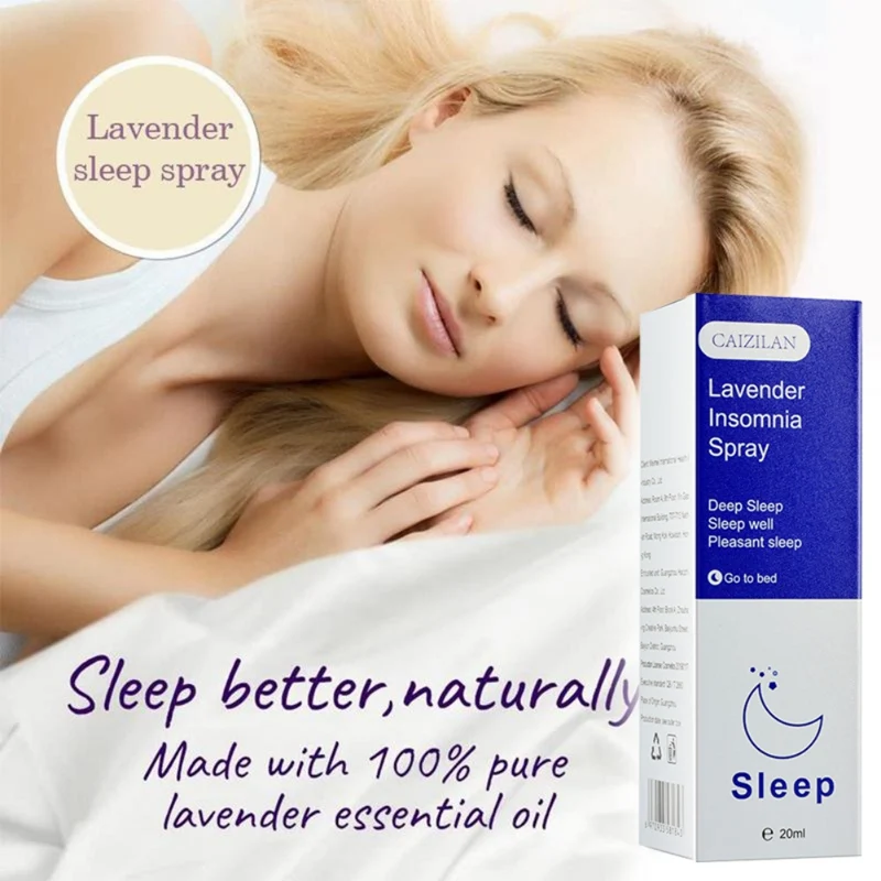 Lavender Insomnia Spray | Deep Sleep Essential Oil, 20ml | Dream Tech
