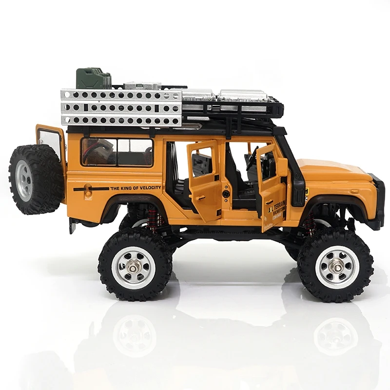 HOT-SG2801 4WD 2.4Ghz Simulation Remote Control Off-Road Climbing Car With Front And Rear Lights Vehicle Model Toy 4