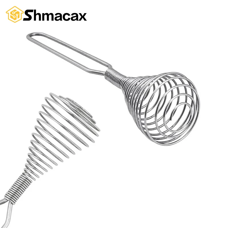 Spring Coil Whisk Wire Whip Cream Egg Beater Gravy Mixer Kitchen Cooking Tool
