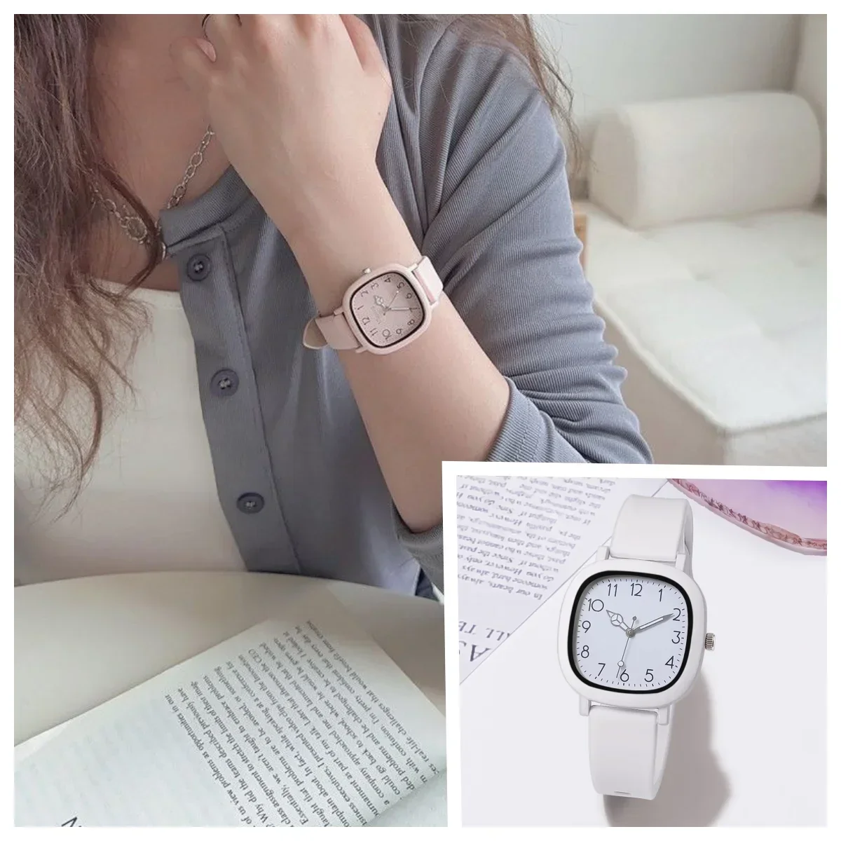 Fashion Brand Bear Women Quartz Watch 2024 Ladies Casual Silicone Jelly Watches Clock Girl Gift 2