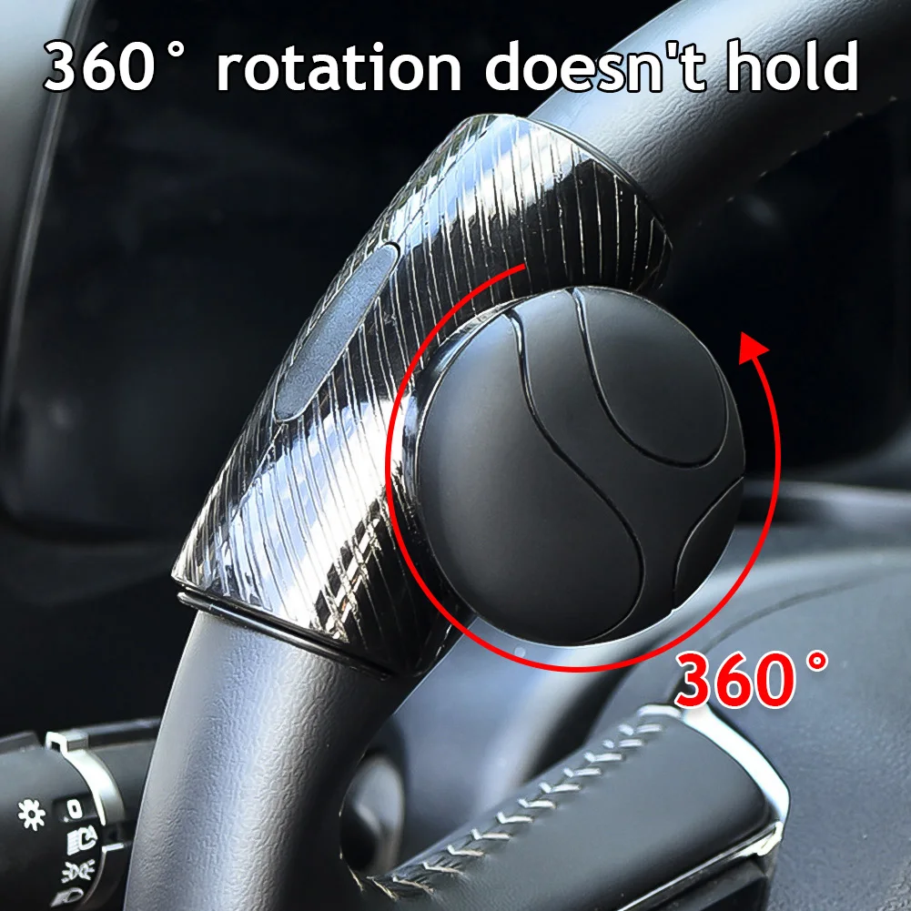 

360 Degree Rotation Car Steering Wheel Booster Steering Wheel Knob Ball Labor-saving One Hand Steering Booster