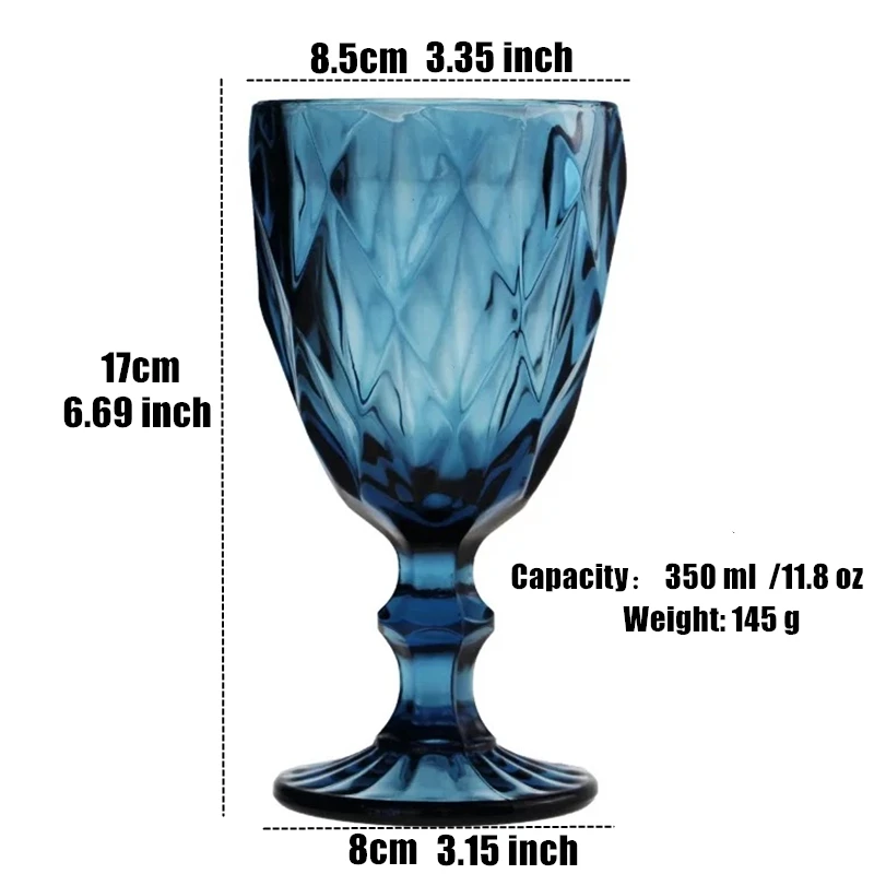 Diamond Collection Plastic Goblets