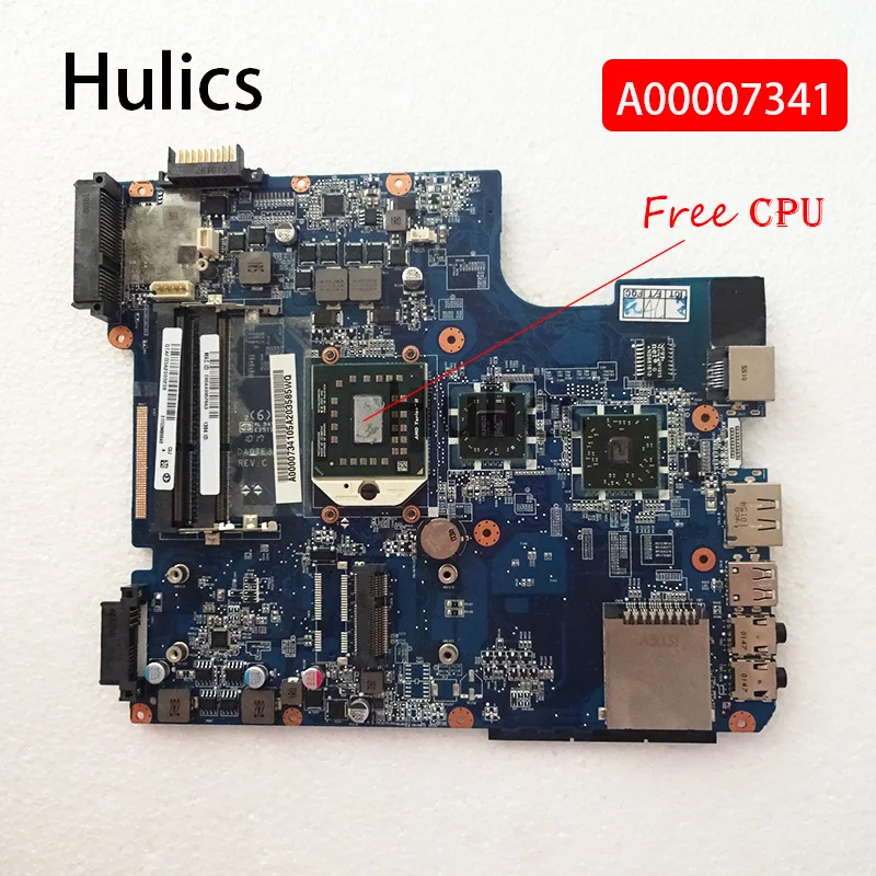 

Hulics Used A000073410 Main Board For Toshiba Satellite L645 L645D Laptop Motherboard DA0TE3MB6C0 Socket S1 DDR3 Free CPU
