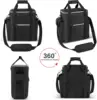 （CASE ONLY) Karaoke Bag Compatible with JYX-S55/ for JYX 69BT Karaoke Machine with Two Wireless Microphones,Holder for MS69 5