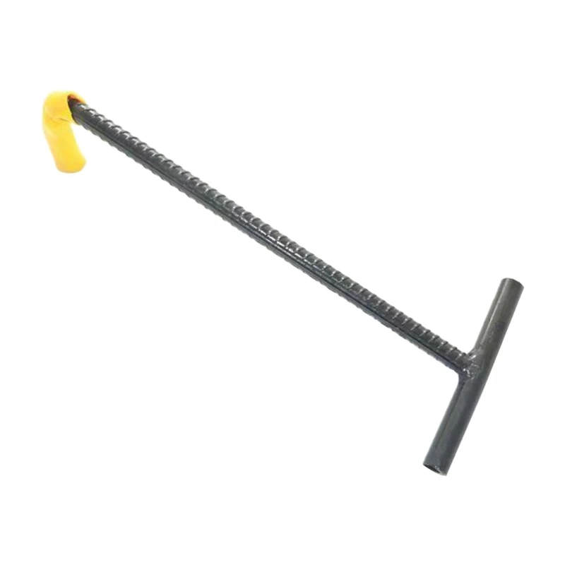 

T-Hook Manhole Pullers Hook T Shaped Wheel Pullers Manhole Cover Hook Dropship