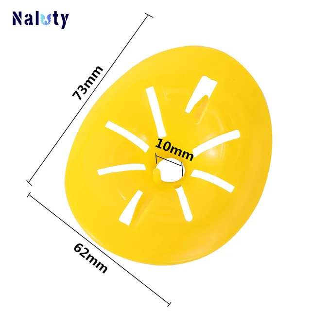 5-30 Darabos Újrafelhasználható Sárga Műanyag Méh Darázs Virág Alakú Repülõ Rovarok Tölcsér Csapda Kártevőirtó Gyilkos Otthon Kültér - Image 5