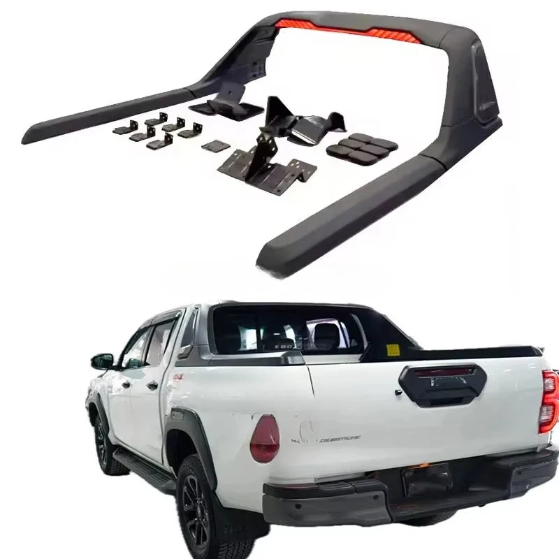 힐룩스 16-24용 롤바 (램프 갠트리 포함) 4x4 픽업트럭 자동차 액세서리 보호용 오프로드 부품 스포츠 롤 케이지