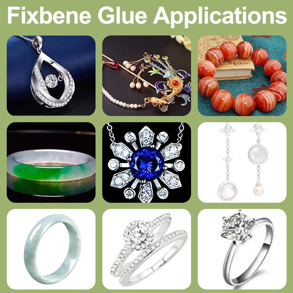 Professional Super Glue DIY Jewelry Making Ring Rhinestone Earring Strong Instant Contact Adhesive Second Cyanoacrylate 502 Bond 5