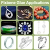 Professional Super Glue DIY Jewelry Making Ring Rhinestone Earring Strong Instant Contact Adhesive Second Cyanoacrylate 502 Bond 5