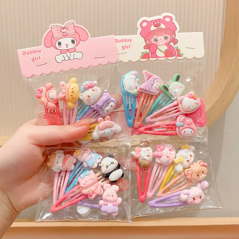 

Sanrio Kawaii Hello Kitty Anime Hair Claw Clip Headwear Cute Sweet My Melody Cartoon Hairpin Hair Accessories Lovely Gifts Girls