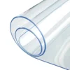 Clear PVC Table Cover Protector, Rectangular Transparent Non-Slip Desk Pads Mats for Countertop 2