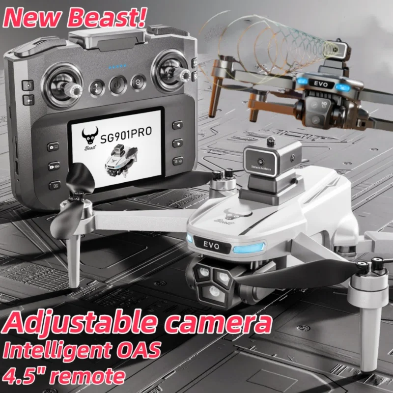 New Beast Drone 8K Professional GPS HD Camera Drones 5G WIFI FPV Video 4k UAV 5.9 Inch Screen Control Mavic Mini