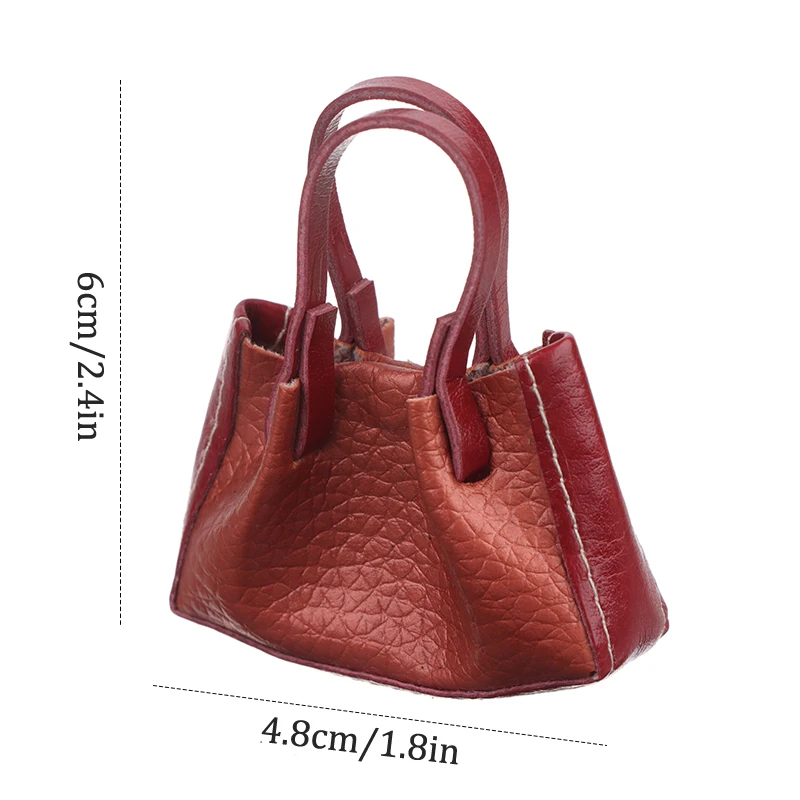 Toyvian Mini Doll Bag Model Decorative Handbag For Dolls Crossbody Bag For Dress Up