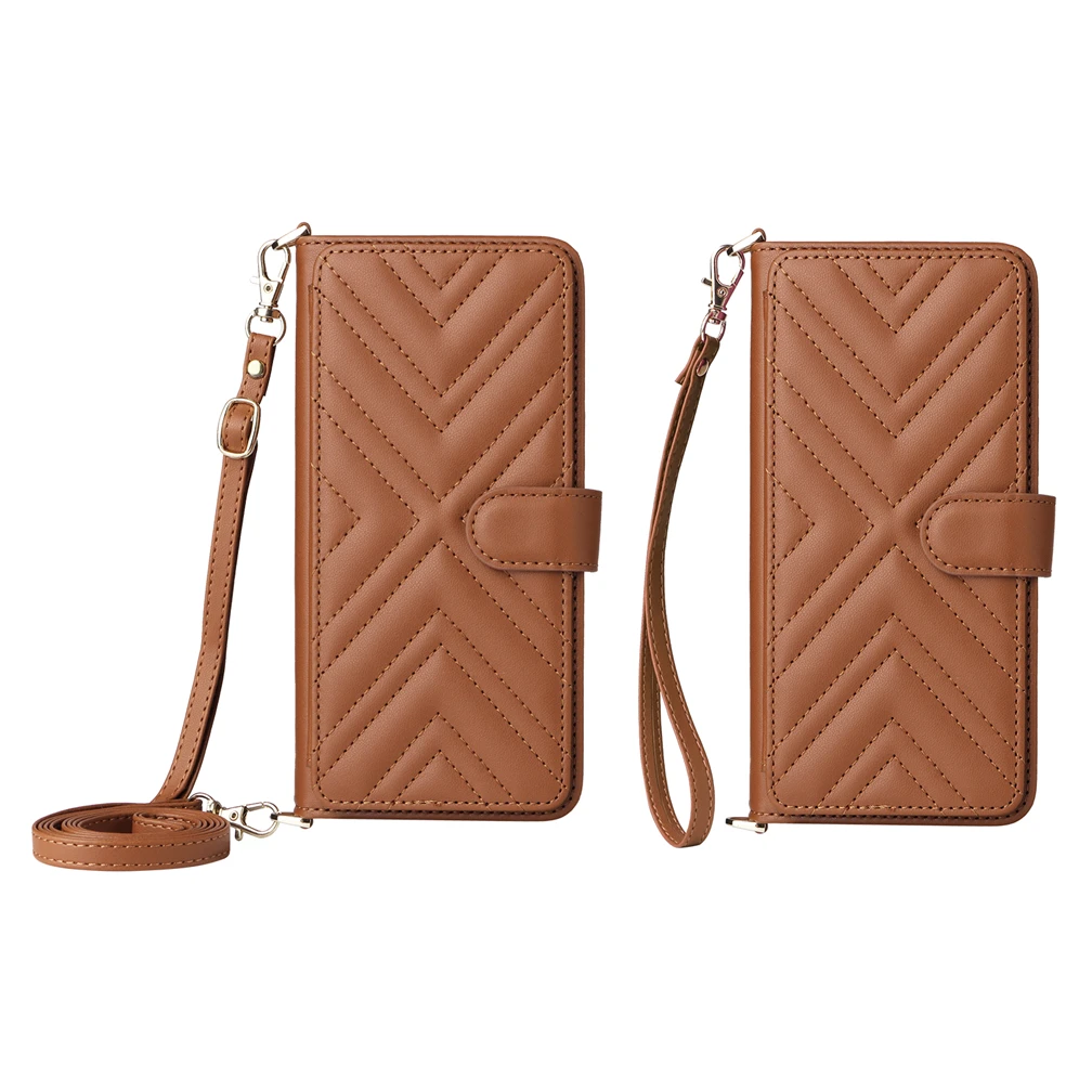 Vintage Leather Flip Phone Case - Fashionable and Stylish Cover