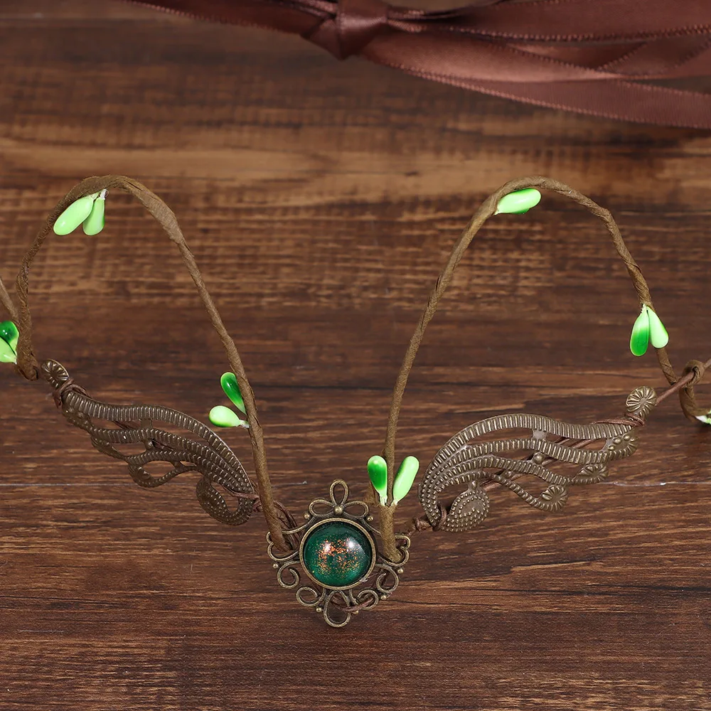 Woodland Elven Crown Headpiece Wedding Accessory
