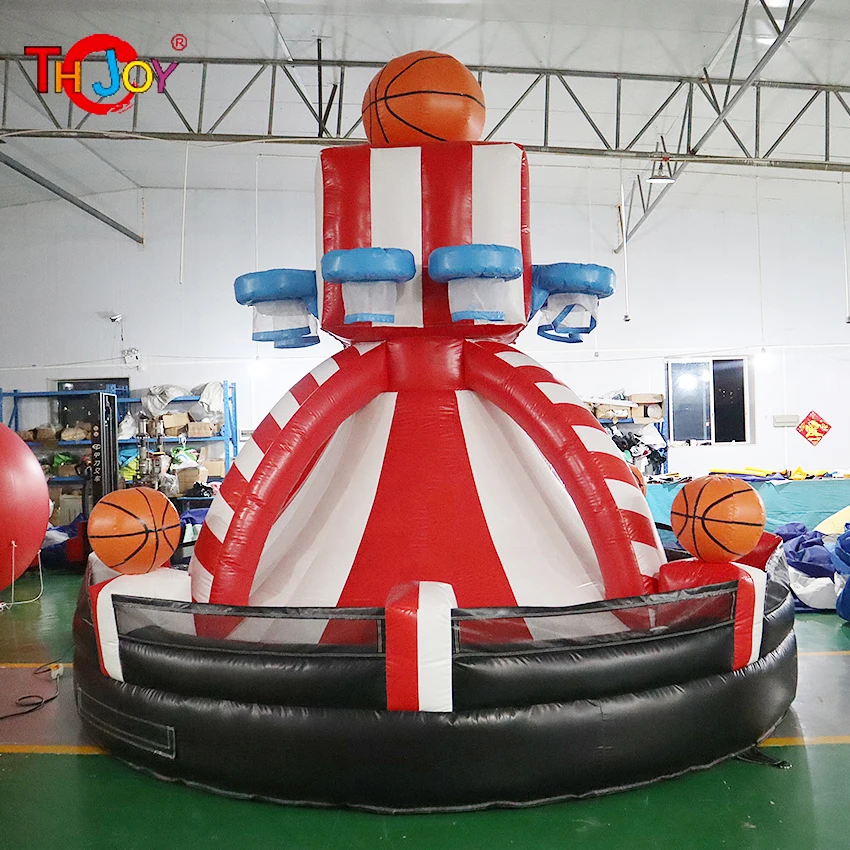 Inflatable Basketball Hoop Shot Inflatable Basketball Shooting Sport Game for backyard party