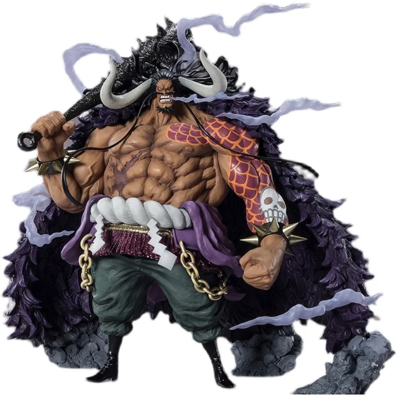 

Genuine Original Bandai Figuarts Zero One Piece Kaidou Beast Kaido Fourth Emperor Fz Garage Kit Collectible Model 32cm Toys Gift