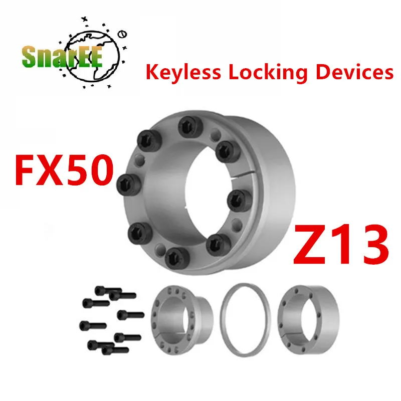 

Z13 Self Centering Flange Type Keyless Locking Devices FX50 Shrink Disk RFN7007 Bulging Joining Sleeve RLK131 Keyless Bushings