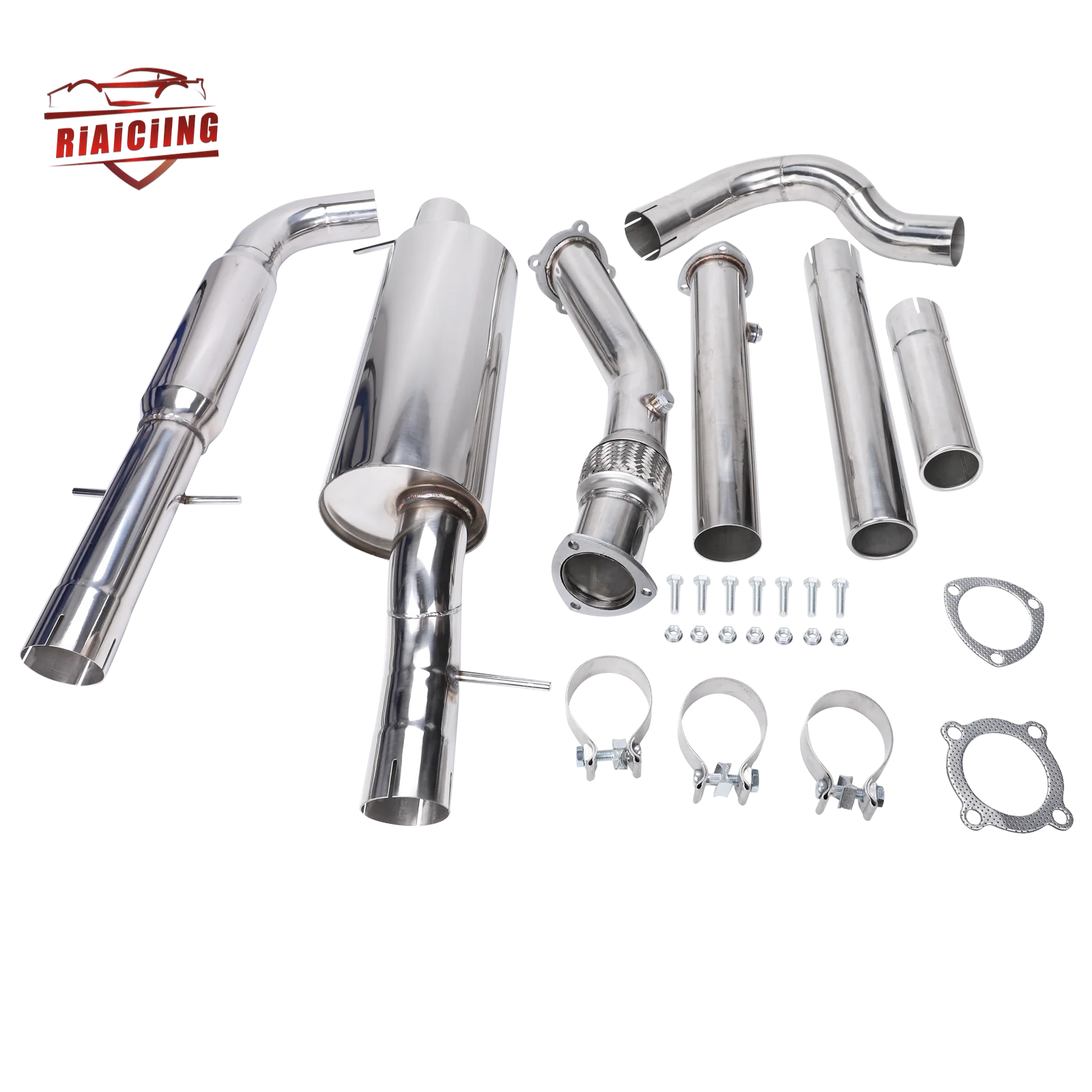 3PIPETURBOBACKEXHAUSTCATBACKSYSTEM3TIPForVWGOLFJETTAMK499