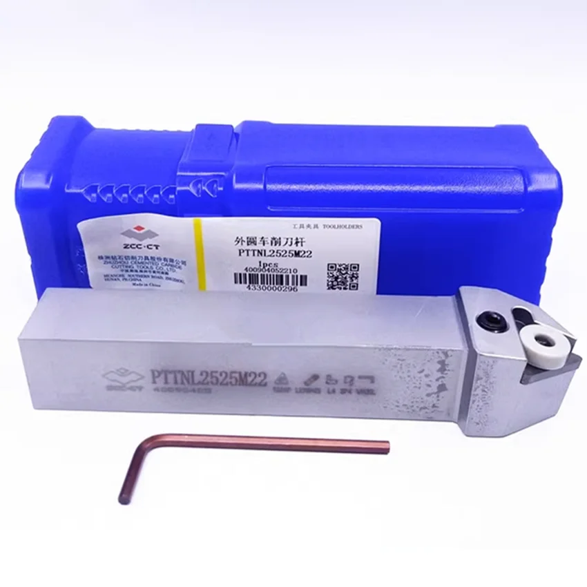 Pttnr1616H16/Pttnr2020K16/Pttnr2525M22/Pttnl2525M22 Zcc.Ct External Turning Tool Cutter Bar For Tn** Inserts 1Pcs/Box