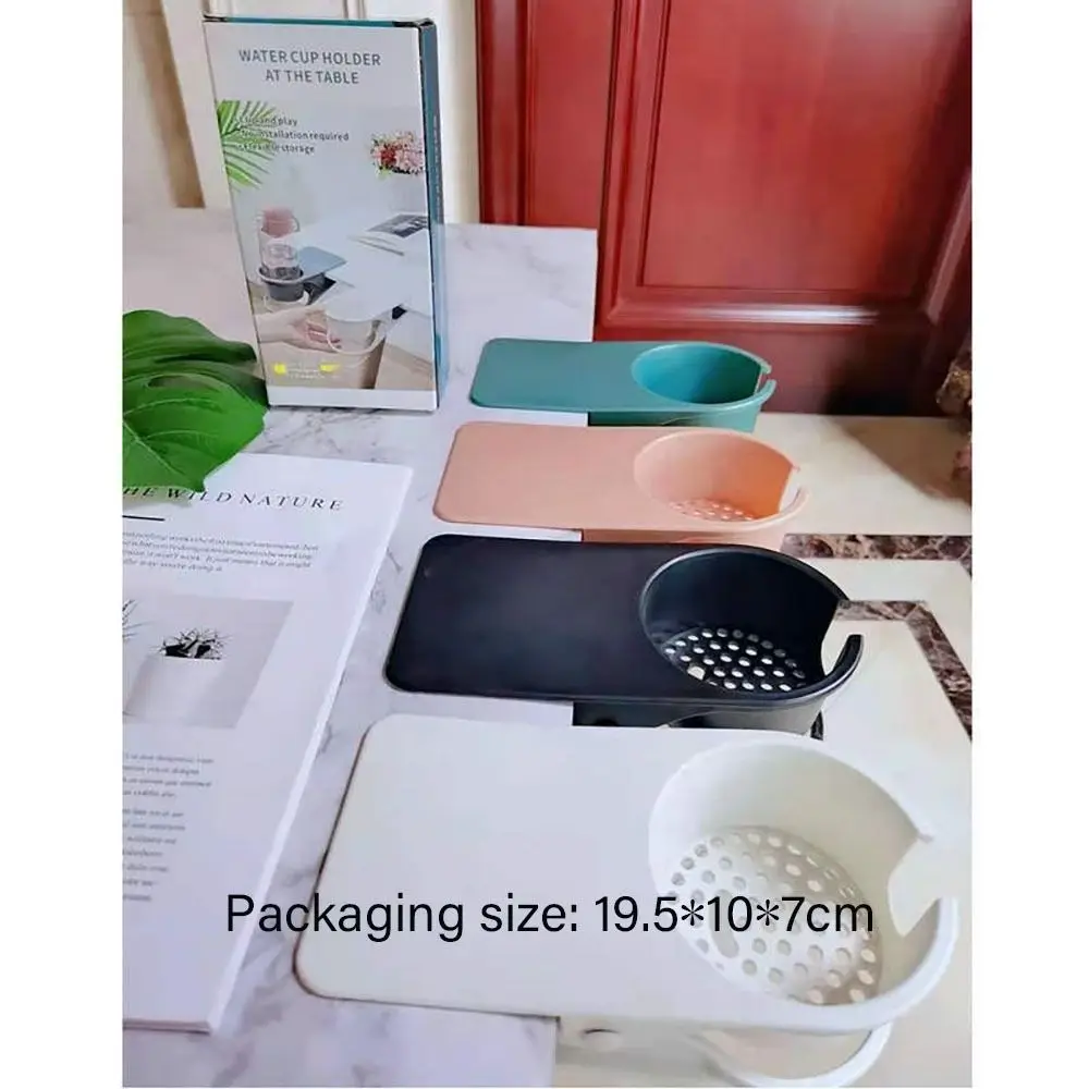 Home Office Table Desk Side Huge Clip Tea Coffee Cup Holder Clip Teacup Drinking Cup Holder Clamp