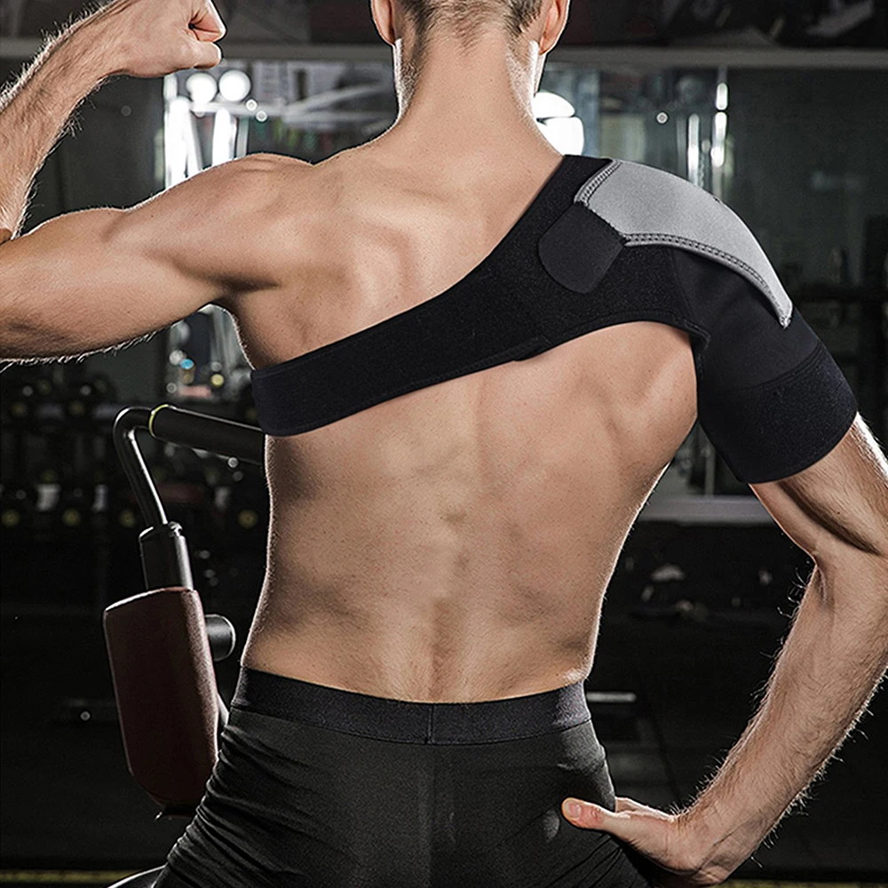 Adjustable Shoulder Support Brace pad Belt Band Strap Wrap Sport Recovery Neoprene Shoulder Compression Sleeves Back Brace Guard BEST SELLERS Adjustable Shoulder Support Brace pad Belt Band Strap Wrap Sport Recovery Neoprene Shoulder Compression Sleeves Back Brace Guard BEST SELLERS