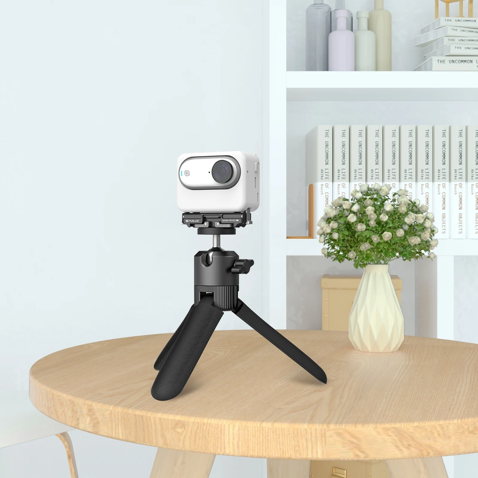 For Insta360 GO3 / GO 3S PULUZ Magnetic ABS Quick Release Base Mount