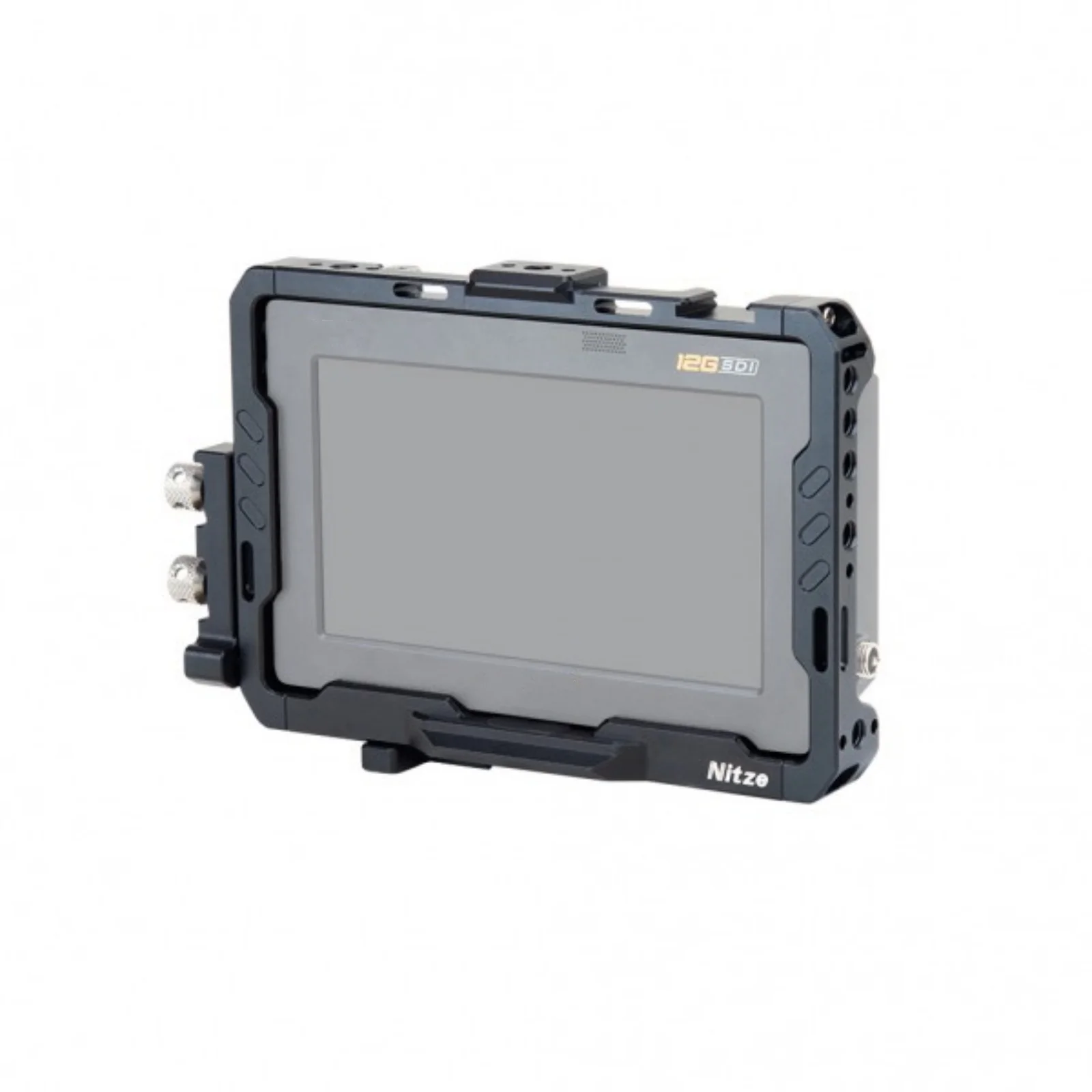 Nitze Monitor Cage Jt-B01A Con Morsetto Per Cavo Hdmi Pe26, Morsetto Per Cavo Usb, Compatibile Con Blackmagic Video Assist 5 "12G-Sdi/Hdmi