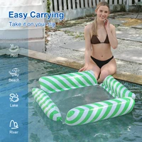 1PC Inflatable Pool Floats for Adult Heavy Duty,Beach Lounge Chairs for Party,Pool Side Chairs for Edge 2