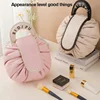 Girls Drawstring Cosmetic Bag Travel Makeup Storage Bag Organizer Portable Toiletry MakeUp Pouch Large Capacity Beauty Case 3