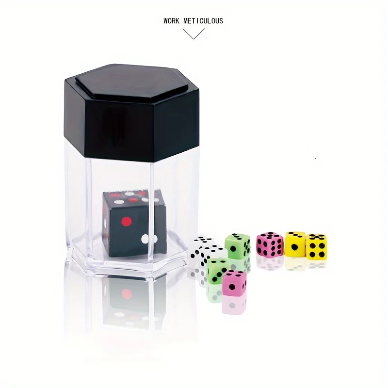 Explode Explosion Dice Easy Magic Tricks For Kids Magic Prop Novelty Funny Toy Close-up Performance Joke Prank Toy 3+ 6