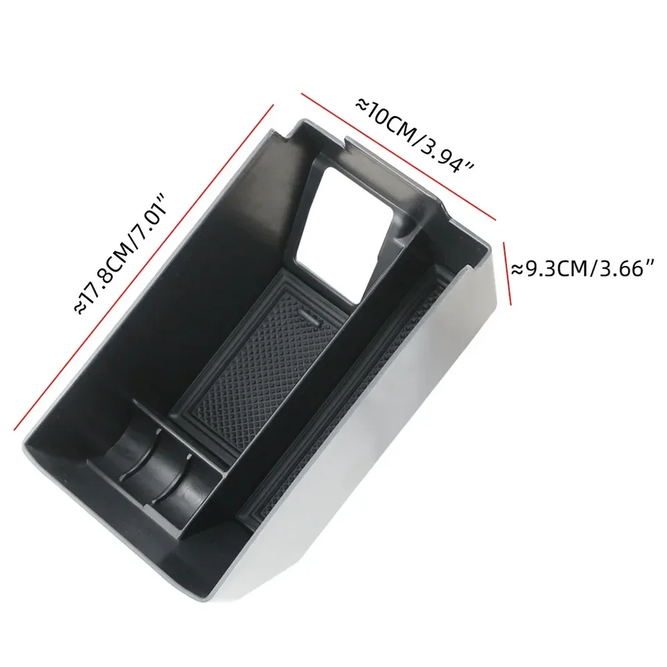 CDEFG Compatibel met Toyota Yaris Cross 2021-2023 2024 rubberen matten middenconsole antislip antislipmatten anti-stof bekerhouder rubberen mat armleuning auto Yaris Cross accessoires (zwart