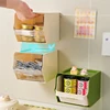 Pet cat canned food storage box cat strips dried meat sorting box wall mounted cat supplies large capacity storage box 4
