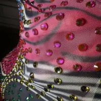 ZD New Women's Backless Dress Floral Print Sexy Deep V-neck Halter Sleeveless Maxi Dress Stylish Dress - Image 6