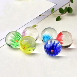 Console de jeu avec boule de verre et crème, 25mm, Machine à Pinball, petits marbres, jouets pour parents et enfants, balle rebondissante, sport, unisexe 