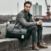 Male Gym Fitness Bags for Man Shoes PU Leather Travel Duffle Waterproof Shoulder Swimming Outdoors Sports Boxing Bags Handbag 2