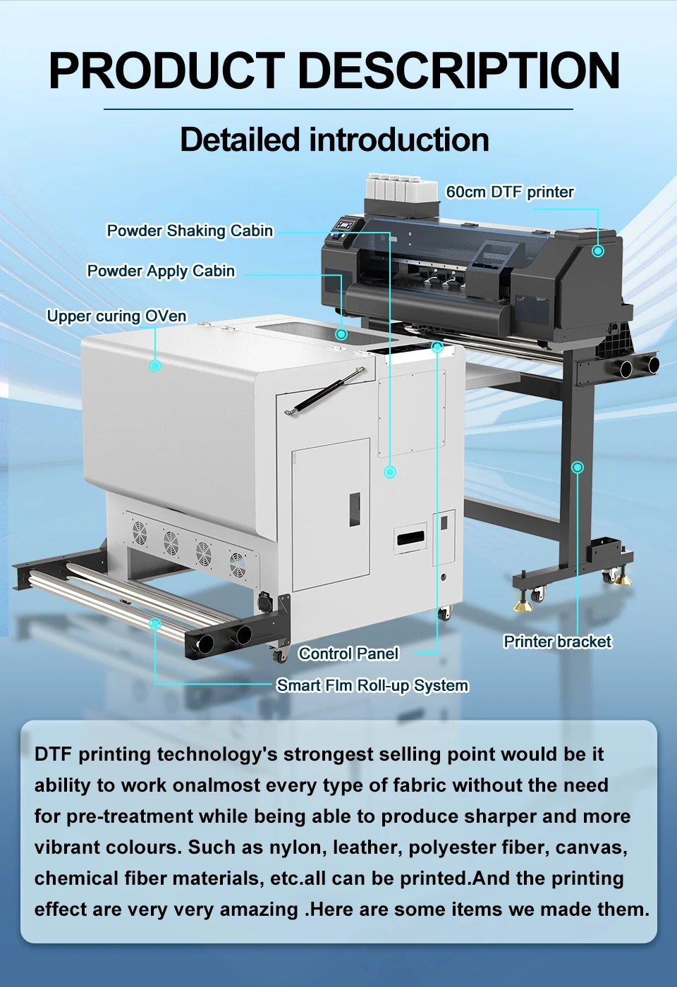 Dtf Sublimation Transfer Powder Shaking Textile Printing Machine Mt-Dtf  Printer - China T Shirt Printing Machine, Dtf Printing Machine