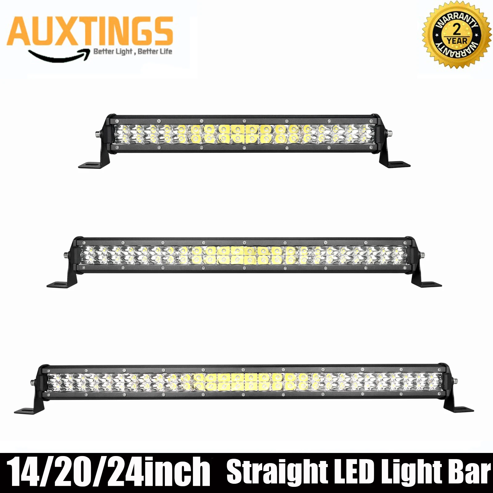 

New 3D 15'' 20'' 24'' 108w 144w 180w LED Light Bar Offroad Driving Lights Spot Beam Work Light Bar 12v 24v Truck SUV ATV 4WD 4x4