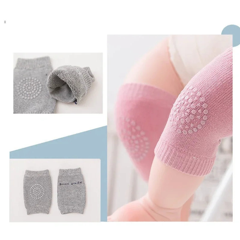 1 Pair Baby Knee Pad Kids Safety Crawling Elbow Cushion Infant Toddlers Baby Leg Warmer Kneecap Support Protector Baby 1