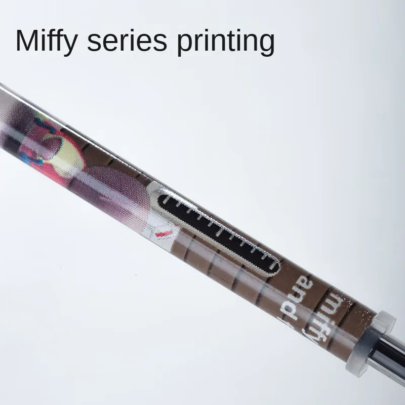 M&G 20pcs Gel Pen Refill 0.38mm Black Draw Cap Full Syringe Signature Pen Refill Miffy Series Pens Refill for School Opening 5