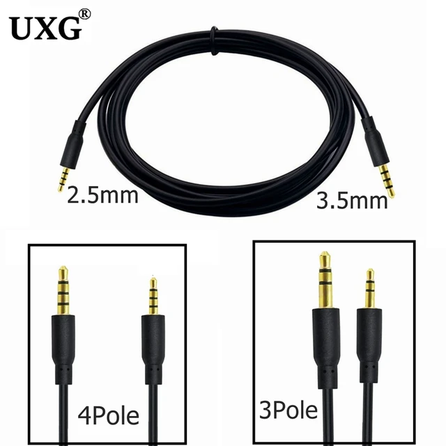 Câble Audio-Vidéo Jack 0.2 Mâle, 4 Pôles, 2.5mm à 2.5mm, 2.5 m, 1m, 2m, 3m,  8m - AliExpress