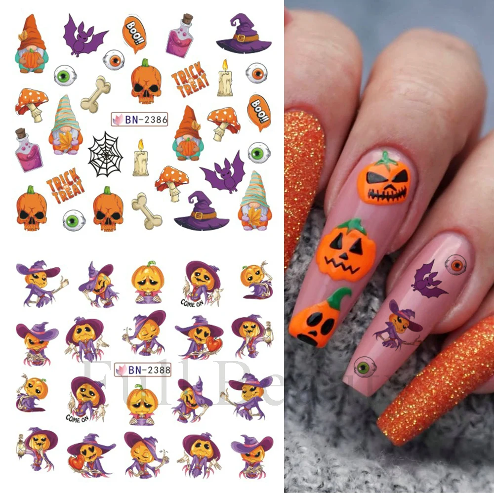 ネイルシール ハロウィーン,ハロウィーンのネイルステッカー