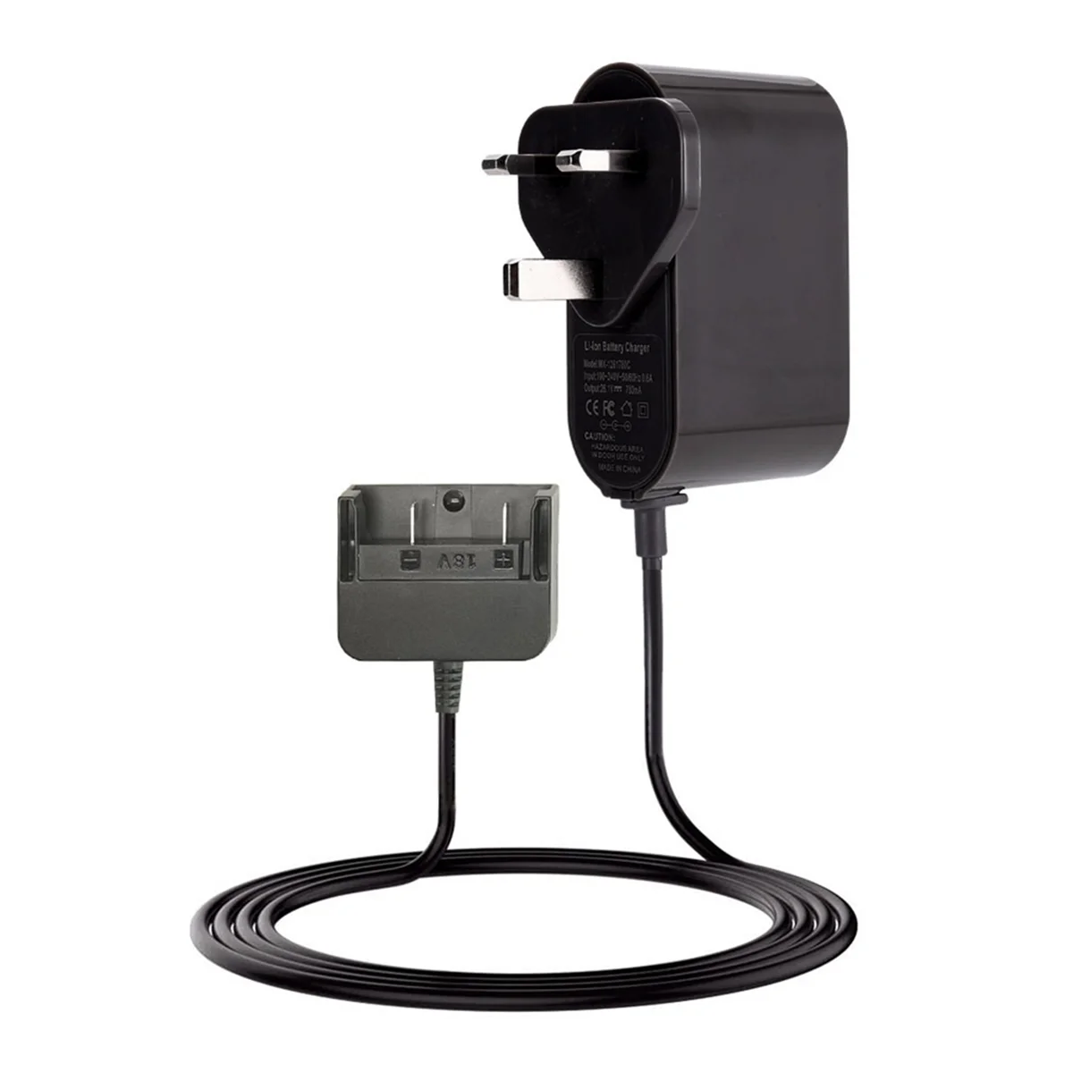 FZFZ 18V 1.5A Vacuum Cleaner Charger Power Adapter for Handheld Vacuum Cleaner Replacement Accessories UK Plug