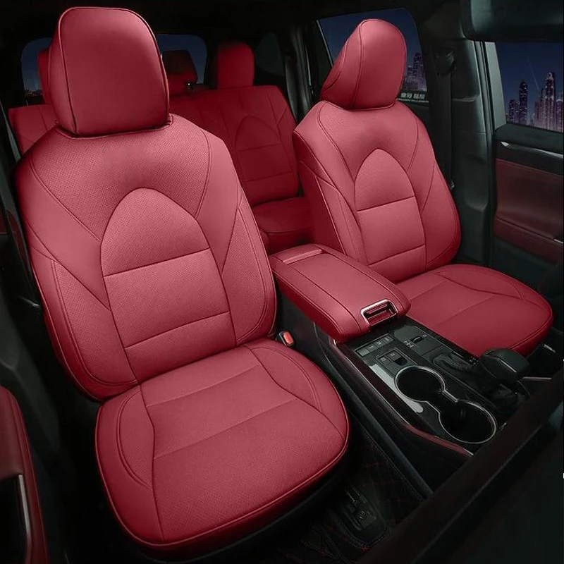 CustomCarSeatCoverForToyotaCrownKluger5SeatsHighlanderCrown