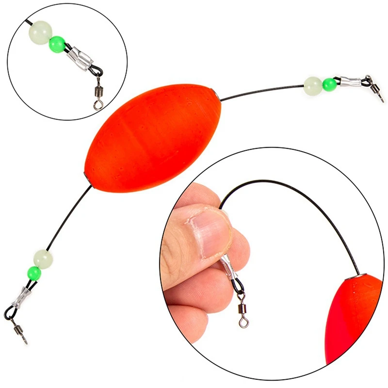 Oval Popping Cork Float Durable and High Visibility Freshwater and Saltwater  Bobbers Speckled Trout Sheepshead Flounder - AliExpress