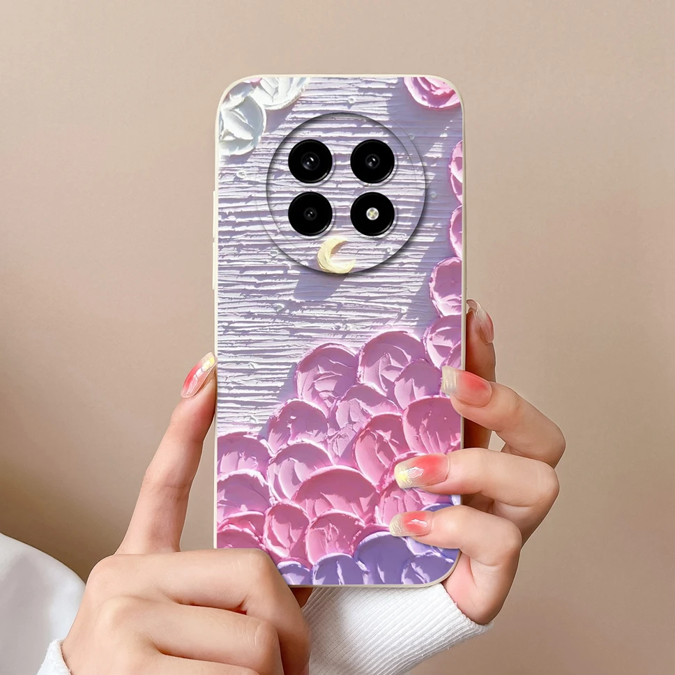 Fashion Aesthetic Style Soft Silicone Shockproof Protective Phone Case - Anti Slip Back Cover